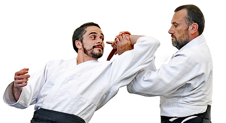   Guillaume Hervé  prfoesseur du dojo  de Parcieux 01